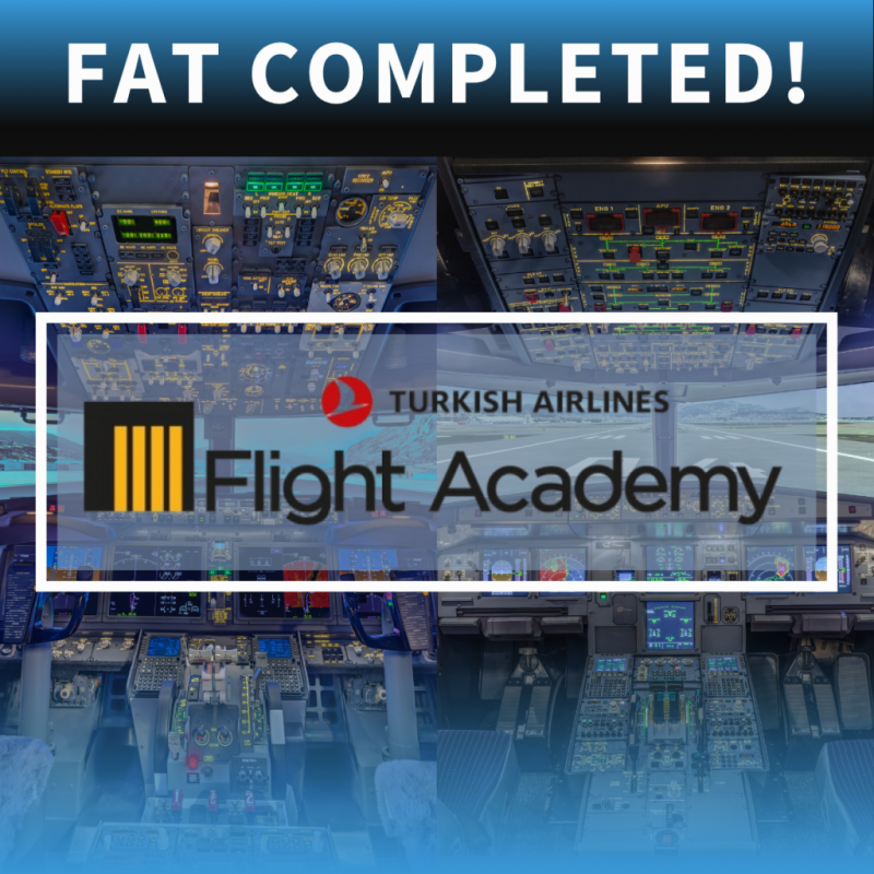 Factory Acceptance Test completed for Turkish Airlines Flight Academy!